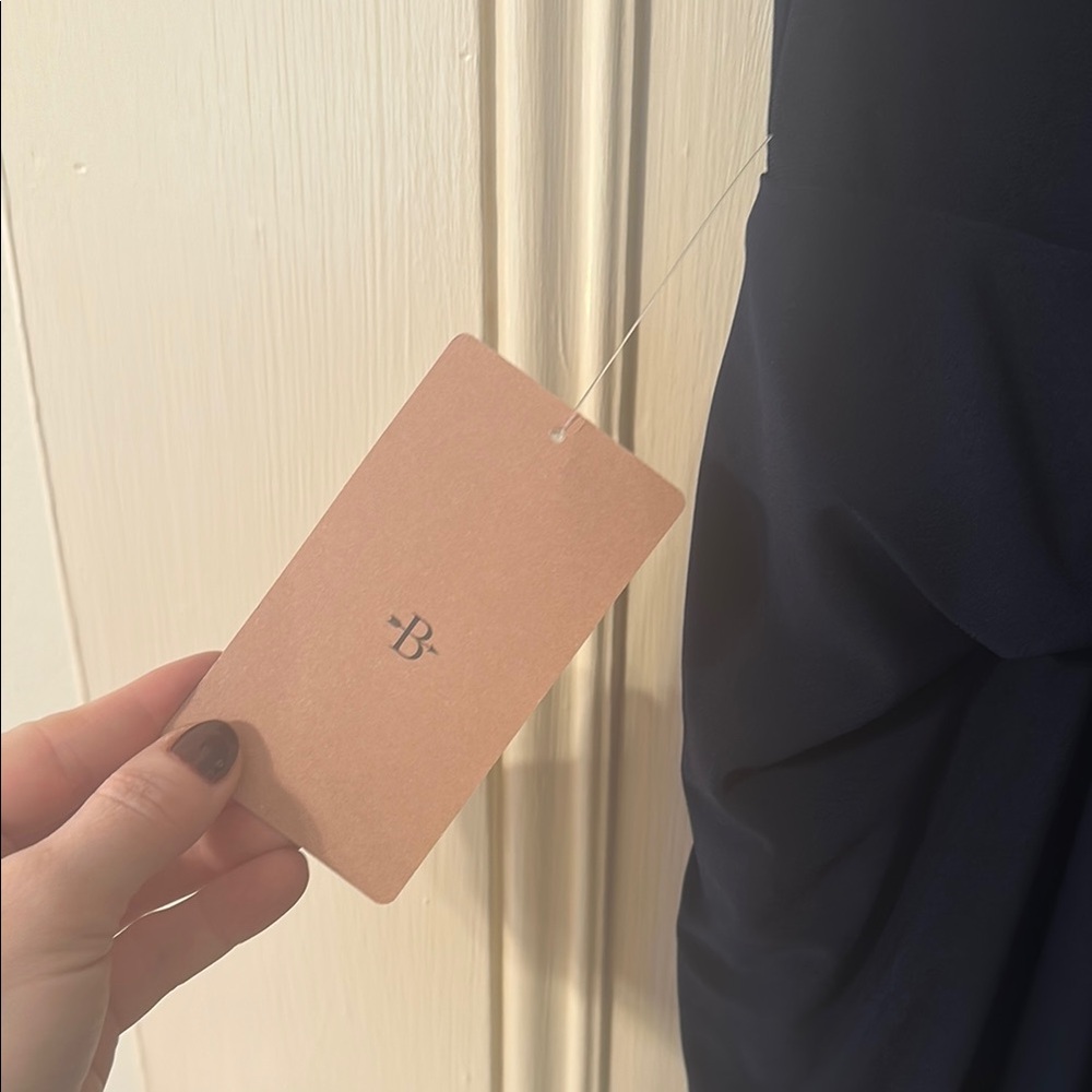 BHLDN Chelle Navy Dress - Never Worn, Has All Tags! - Picture 5 of 11